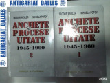 ANCHETE SI PROCESE UITATE 1945-1960 - DOCUMENTE - 2 volume