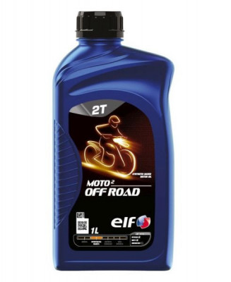 (PL) Ulei de motor 2T 2T Elf Moto 2 Offroad 1L TC ISO-L-EGD;Jaso FD semi-sintetic foto