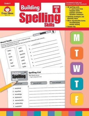 Building Spelling Skills, Grade 6 foto