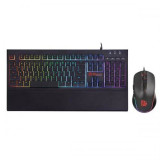 Kit Tastatura + Mouse Thermaltake Tt eSPORTS Challenger Elite RGB + Mouse Optic Black
