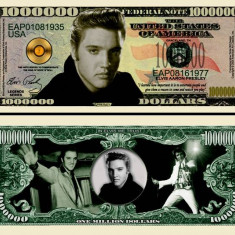 !!! SUA = FANTASY NOTE (TJ6) = ELVIS PRESLEY - 2009 - UNC / SERIA LEGENDE