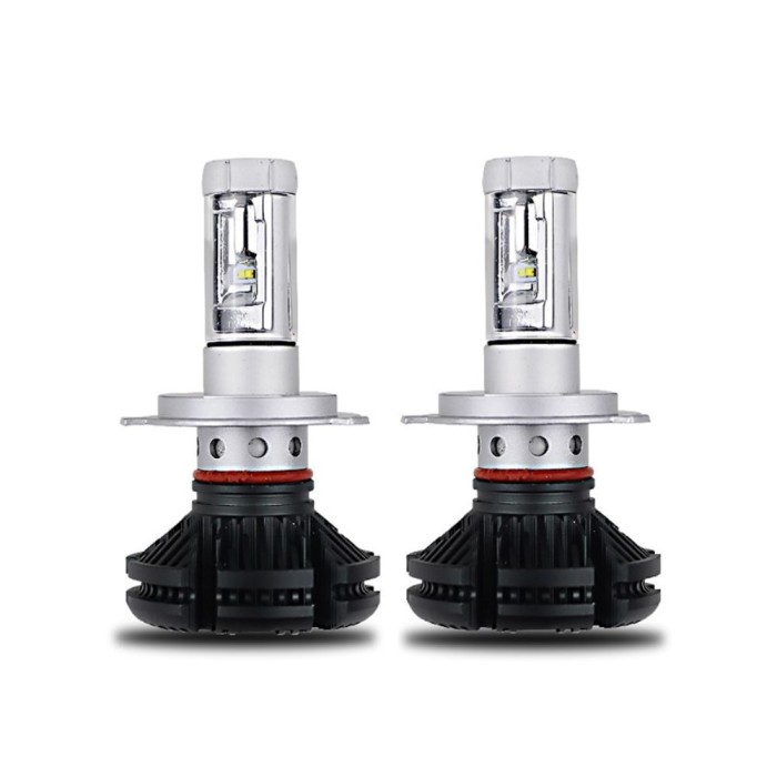 Set 2 Becuri auto LED X3 50W, H1/H7/H11/HB3/HB4