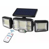 Lampa solara Tripla JD-2192 192 LED cu senzor de miscare