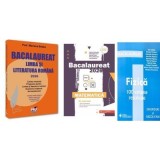Pachet Bacalaureat 2026. Limba si literatura romana, Matematica M_Mate-Info si Fizica 100 variante rezolvate - Mariana Badea, Gheorghe Iurea, Doru Bad