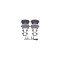 Placute frana VW TRANSPORTER VI platou sasiu SFD SFE SFL SFZ ATE 13046028822