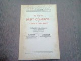 Revista Drept Comercial &amp; Studii Economice 1939, nr. 3-4, G. Tasca &amp; A. Chemale, Publicatie Veche
