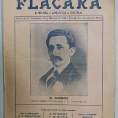 FLACARA , REVISTA LITERARA , ARTISTICA , SOCIALA , ANUL IV , NR. 47 , SEPTEMBRIE , 1915