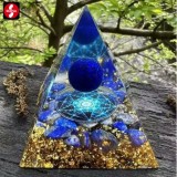 PIRAMIDĂ DIN ORGONIT &quot;LAPIS LAZULI&quot; | PROTECȚIE | CREȘTERE | TRANSCENDEREA SIMȚURILOR