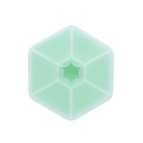 CUTIE SNACK HEXAGON SNACKLE 6 COMPARTMENTE, MELII, MINT