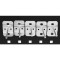 Set 5 carlige pentru panou YT-08936