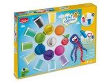 Plastilina Pat'Dough Maxi Set 20 culori + 12 accesorii