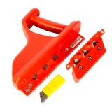 Dispozitiv Detoolz pentru sanfrenare gips-carton, aschiere unghi 45&deg;60&deg;, cu 10 lame FarmGarden AgroTrade