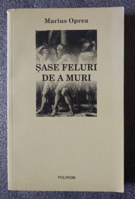 Marius Oprea - Șase feluri de a muri (pref. Zoe Petre) foto