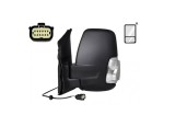 Oglinda usa exterioara FORD TRANSIT/TOURNEO, 10.2019-, partea stanga, View Max, reglare manuala; texturat; versiune scurta; sticla convexa; sticla cr