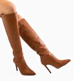 Cumpara ieftin Cizme dama Vrego Camel