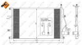 NRF 35413 EASY FIT Condensator, climatizare