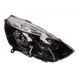 Far Renault Clio 4 09.2016- Facelift, H1/H7, halogen, ajustare electrica, rama neagra, partea dreapta, Original, 260103421R