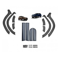 Set complet ornamente aripa si usa bandouri premium cu prinderi Dacia Duster I 2010-2017
