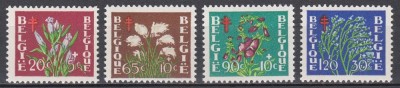 Belgia 1950 - Plante - Lupta &amp;icirc;mpotriva tuberculozei, MNH foto