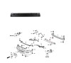 Absorber, armatura bara fata HONDA RIDGELINE, 03.2005-05.2015