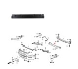 Absorber, armatura bara fata HONDA RIDGELINE, 03.2005-05.2015