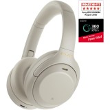 Casti Over the ear Sony WH1000XM4S.CE7, Wireless, Bluetooth, Noise cancelling, Argintiu