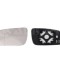 Geam oglinda Skoda Octavia 2 (1Z3/1Z5) 06.2004-2008, Vw Polo (9N3) Hatchback, 04.2005-08.2009, Dreapta, Crom, Cu incalzire, Convex, BestAutoVest 1Z18