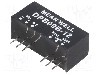 Convertor de tensiune, DC-DC, intrare 18...36V DC, iesire 12V DC, putere 9W, MEAN WELL - DPB09B-12