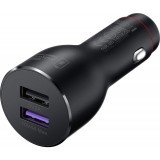 Incarcator Auto USB Type-C Huawei Mate X, CP37, Super Charge, 2 X USB, Negru 55030349