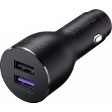 Incarcator Auto USB Type-C Huawei Mate 20 RS Porsche Design, CP37, Super Charge, 2 X USB, Negru 55030349