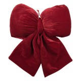 Cumpara ieftin Fundita Craciun textil rosu 30x12x35 cm
