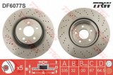 Disc frana LEXUS IS II (GSE2, ALE2, USE2) (2005 - 2016) TRW DF6077S