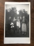 Fotografie interbelica reprezentand cinci frumoase domnite
