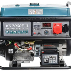 Generator De Curent 5.5 Kw Benzina Pro - Konner & Sohnen - Ks-7000e-3