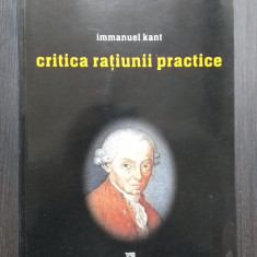 CRITICA RATIUNII PRACTICE - IMMANUEL KANT