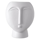 Vaza Decorativa Ceramica Fata Alba 17x13.7x21.6cm, Oem
