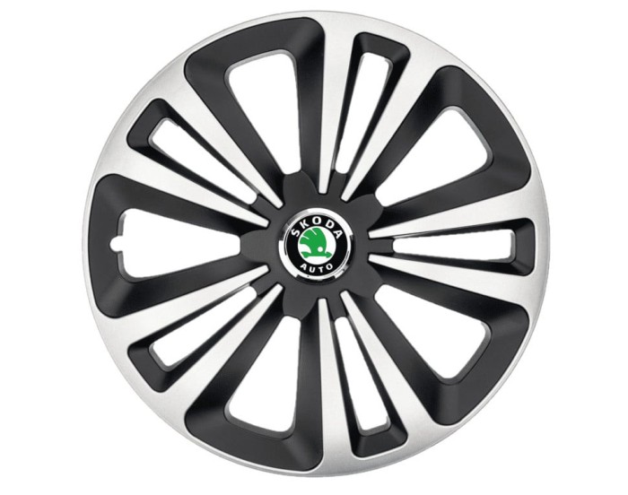 Set 4 capace roti pentru Skoda, model Terra Mix, R16