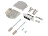Conector D-Sub 15 PIN Mamă Drept cu Terminal de Șurub pentru Cablu