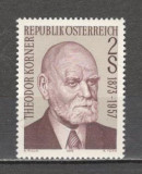 Austria.1973 100 ani nastere Th.Korner-presedinte MA.751, Nestampilat