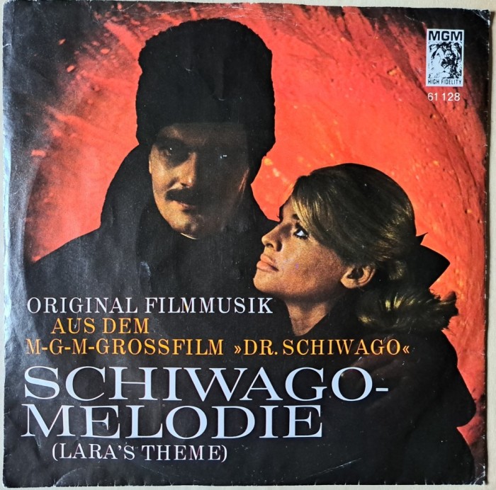 Disc vinil Maurice Jarre - Schiwago-Melodie (Lara&#039;s Theme) (7&quot;, Single)-MGM Records-61 128
