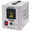 UPS 2100VA/1400W runtime extins utilizeaza doi acumulatori (neinclusi) TED UPS Expert TED000347 SafetyGuard Surveillance