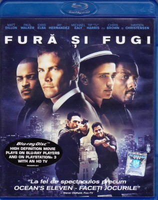 Film Blu Ray: Fura si fugi ( original, sub. romana - vezi descriere ) foto