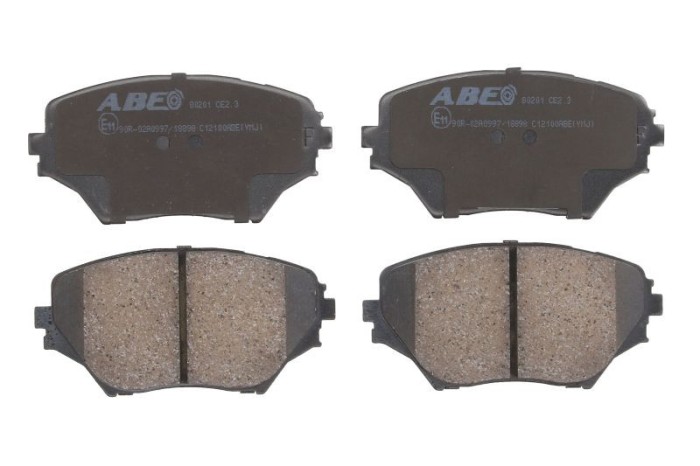 Set placute frana,frana disc TOYOTA RAV 4 II (CLA2, XA2, ZCA2, ACA2) (2000 - 2005) ABE C12100ABE