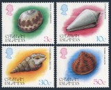 Insulele Cayman 1984 - Cochilii, fauna marina, serie neuzata