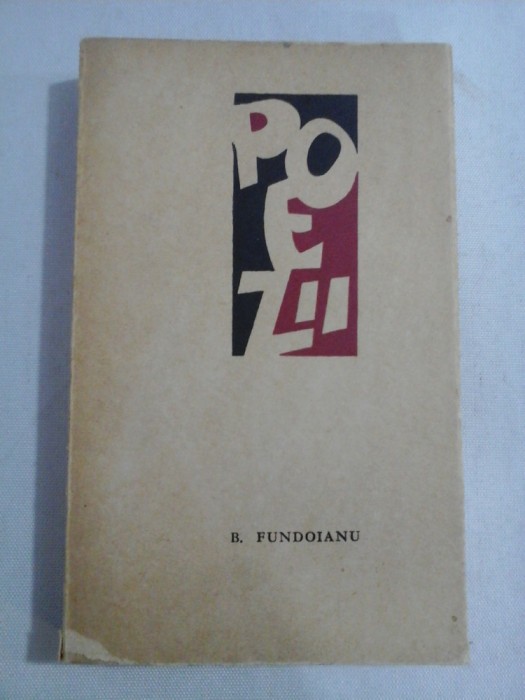 POEZII - B. FUNDOIANU