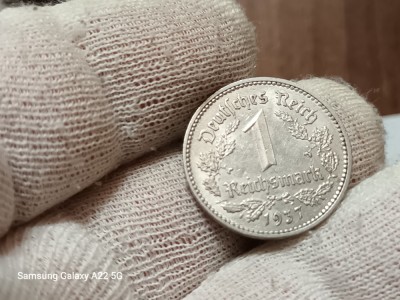 1 reichsmark 1937 litera A -4- foto