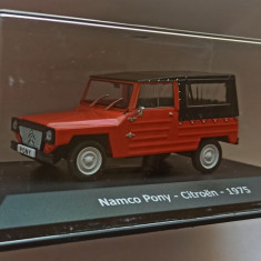 Macheta Citroen Namco Pony 1975 orange - IXO/Hachette 1/43