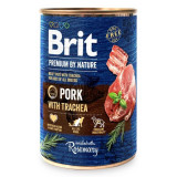 Cumpara ieftin Brit Premium by Nature Pork with Trachea, 400 g