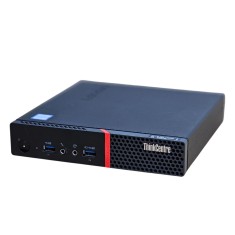 Unitate PC Refurbished, LENOVO THINKCENTRE M900 Tiny, Procesor I7 6700T, Memorie RAM 8 GB, SSD 256 GB NVME, Windows 11 Pro