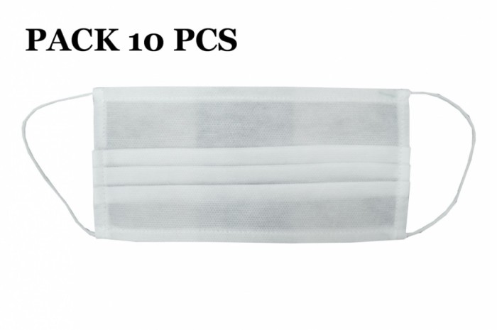 Pachet de 10 bucati MASCA de protectie cu pliuri din POLIPROPILENA 100% 2 Straturi Unisex Performance AutoTuning